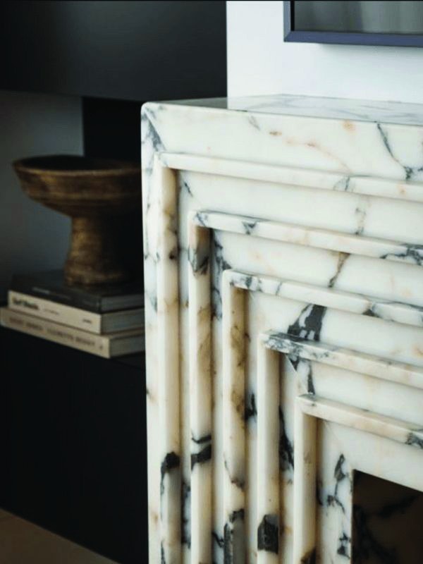 I like the idea of a modern fireplace — open to ideas but would like it to maybe have some texture